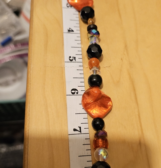 Halloween suncatcher artisan made upcycled - Picture 3 of 8